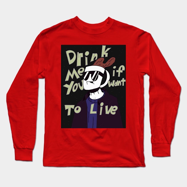 Go with the coffee Long Sleeve T-Shirt by dalek1384@gmail.com